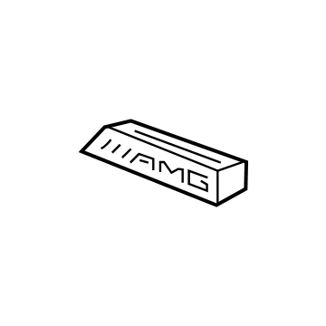 Mercedes-Benz C43 AMG Emblem - 205-817-42-01