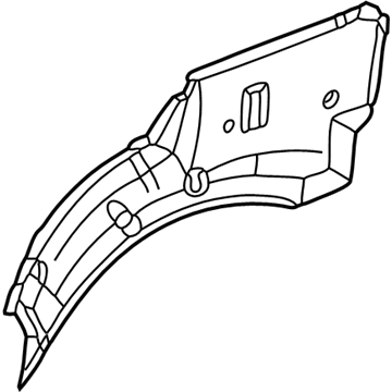 Mercedes-Benz CLK320 Wheelhouse - 208-630-04-69
