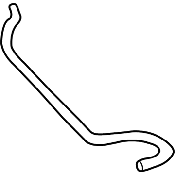 Mercedes-Benz CLK430 Coolant Reservoir Hose - 202-501-53-82