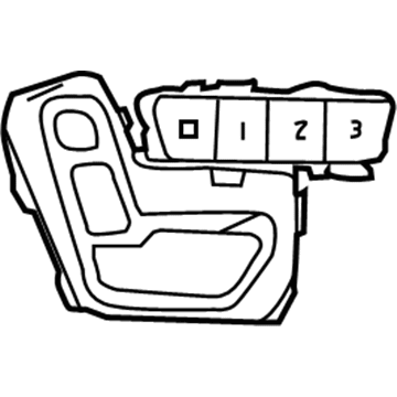 Mercedes-Benz CLA250 Seat Switch - 246-905-71-03