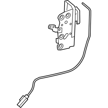 Mercedes-Benz Rear Passenger Door Handle Latch - 463-730-41-02