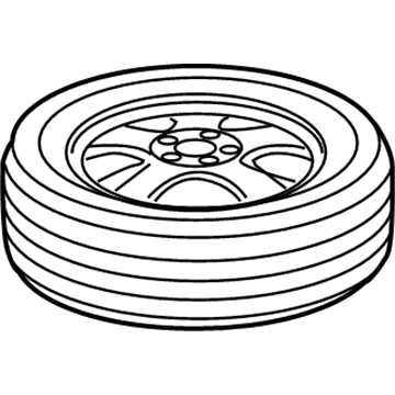Mercedes-Benz Spare Wheel - 171-400-22-00