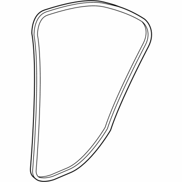 Mercedes-Benz GLC63 AMG S E Performance Weather Strip - 254-697-03-00