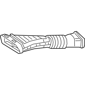 Mercedes-Benz G550 Air Duct - 176-090-02-00-64