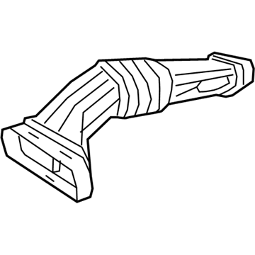Mercedes-Benz G550 Air Duct - 176-090-03-00-64