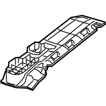 Mercedes-Benz 176-680-83-01 Under Cover 176-680-83-01 Mercedes-Benz Under Cover Illustration 1 of 1