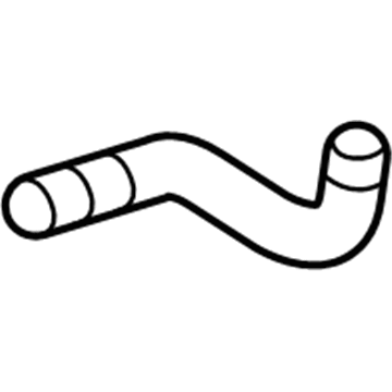Mercedes-Benz S65 AMG Coolant Reservoir Hose - 221-501-93-82
