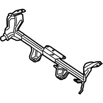 Mercedes-Benz 205-610-31-00 Front Crossmember 205-610-31-00 Mercedes-Benz Front Crossmember Illustration 1 of 1