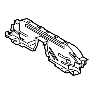 Mercedes-Benz 213-610-70-02 Front Crossmember 213-610-70-02 Mercedes-Benz Front Crossmember Illustration 1 of 1
