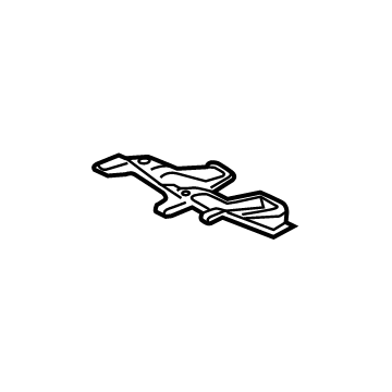 Mercedes-Benz 205-616-08-00 Reinforcement 205-616-08-00 Mercedes-Benz Reinforcement Illustration 1 of 1