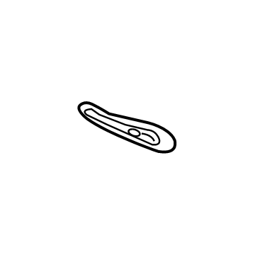 Mercedes-Benz 204-610-01-89 Access Cover 204-610-01-89 Mercedes-Benz Access Cover Illustration 1 of 1