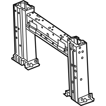 Mercedes-Benz 205-640-00-06 Rear Support 205-640-00-06 Mercedes-Benz Rear Support Illustration 1 of 1