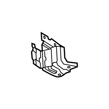 205-640-31-00 Mercedes-Benz Rear Support Support Bracket Illustration 1 of 1