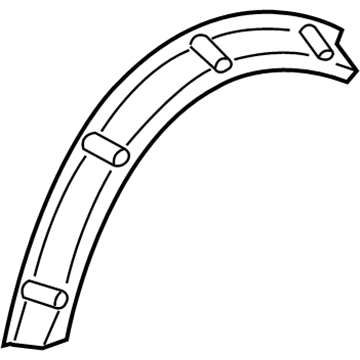 Mercedes-Benz ML550 Wheelhouse - 164-630-04-69