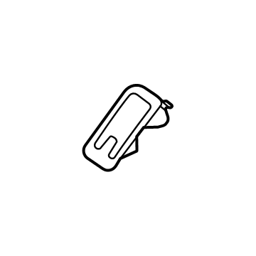 297-860-78-00-8W57 Mercedes-Benz Child Seat Bracket Illustration 1 of 1