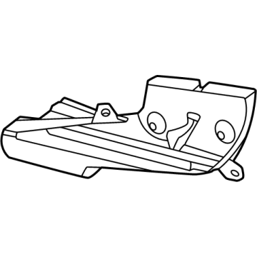 Mercedes-Benz EQS 450+ Air Duct - 297-831-53-00