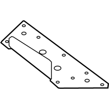 Mercedes-Benz Fuel Tank Skid Plate - 463-470-05-47