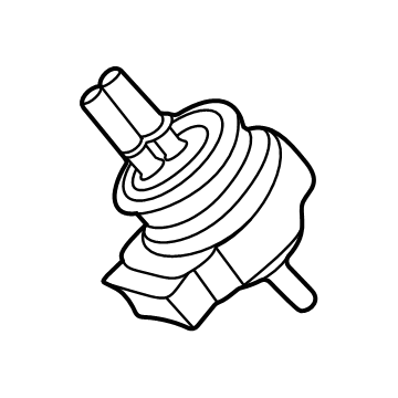 Mercedes-Benz GLE53 AMG SUV Canister Purge Valve - 000-470-37-00