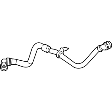Mercedes-Benz GLC350e Cooling Hose - 253-501-09-84