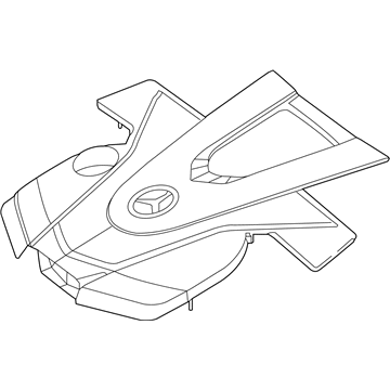 Mercedes-Benz E43 AMG Engine Cover - 276-010-86-12
