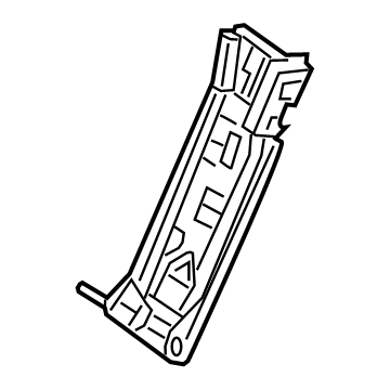 177-920-51-00 Mercedes-Benz Seat Back Frame Illustration 1 of 1