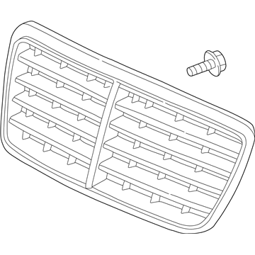 Mercedes-Benz CLK320 Grille - 208-880-00-85-9040
