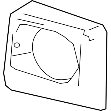 Mercedes-Benz 465-826-01-00 HEADLAMP SURROUND Mercedes-Benz 465-826-01-00 HEADLAMP SURROUND