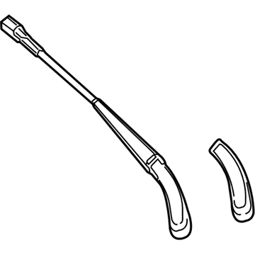 Mercedes-Benz GLC350e Wiper Arm - 205-820-83-01
