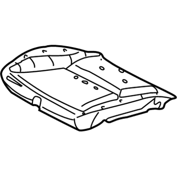 Mercedes-Benz ML350 Seat Cushion - 163-910-14-50