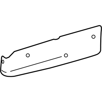 Mercedes-Benz Sprinter 3500 Exhaust Heat Shield - 906-470-07-47