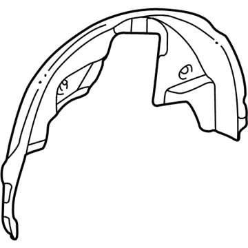 Mercedes-Benz SLK320 Wheelhouse - 170-630-08-69