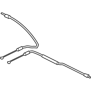 Mercedes-Benz Metris Parking Brake Cable - 447-420-06-85