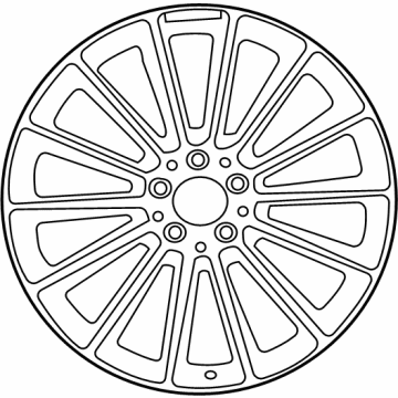 Mercedes-Benz GLE450 SUV Alloy Wheels - 167-401-35-00-7X23