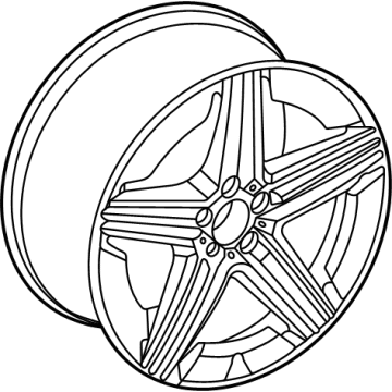 Mercedes-Benz GLE53 AMG SUV Alloy Wheels - 167-401-43-01-7X23