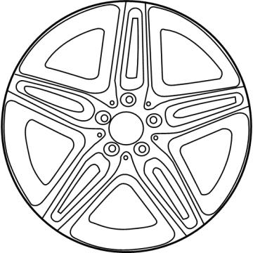 Mercedes-Benz GLE450 SUV Alloy Wheels - 167-401-03-00-64-7X21