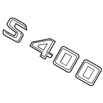 Mercedes-Benz S400 Emblem - 221-817-05-15