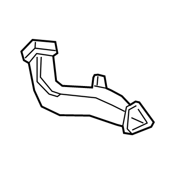 Mercedes-Benz eSprinter Air Duct - 907-831-06-00