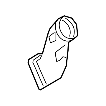 Mercedes-Benz eSprinter Air Duct - 907-831-11-00