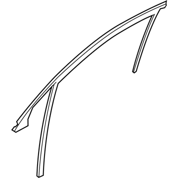 Mercedes-Benz C250 Window Run - 204-725-13-00