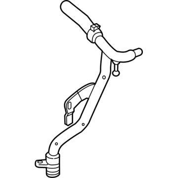 Mercedes-Benz SL63 AMG S E Performance Coolant Pipe - 177-200-92-00