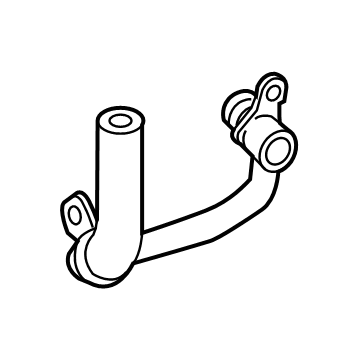 Mercedes-Benz SL63 AMG S E Performance Coolant Pipe - 177-200-37-51