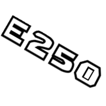 Mercedes-Benz E250 Emblem - 212-817-62-15