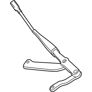 Mercedes-Benz S550e Wiper Arm - 222-820-06-44