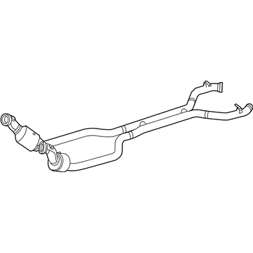 Mercedes-Benz SL65 AMG Exhaust Pipe - 231-490-00-19