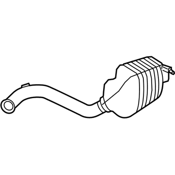 Mercedes-Benz SL65 AMG Exhaust Pipe - 231-490-06-19