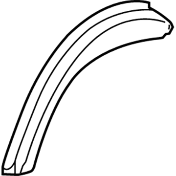 Mercedes-Benz GL320 Wheelhouse - 164-630-06-69