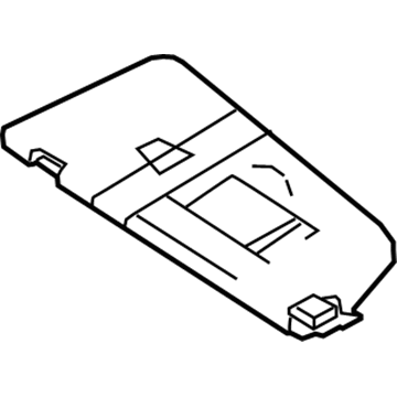 Mercedes-Benz Metris Sun Visor - 447-810-02-10-7M94