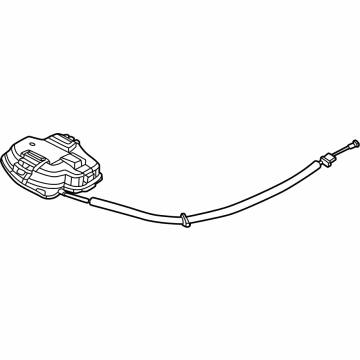 Mercedes-Benz SL63 AMG S E Performance Door Lock Actuator - 232-906-00-01