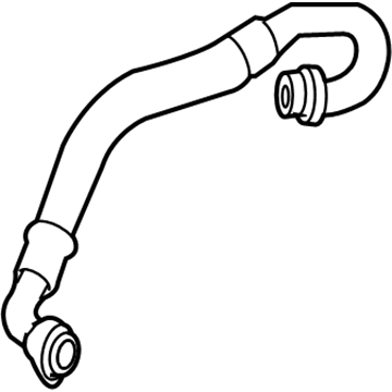Mercedes-Benz CLK63 AMG Transmission Oil Cooler Hose - 209-270-33-96
