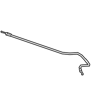 Mercedes-Benz G580 Hood Release Cable - 463-880-97-00